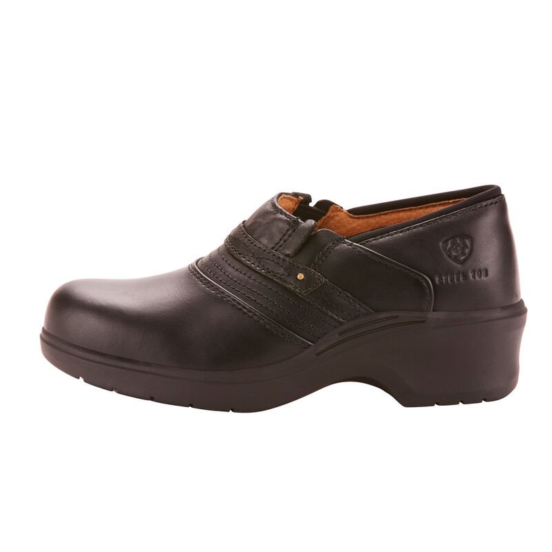 Ariat Safety Clog Steel Toe Ženske Half Chaps Crne | HR-868974