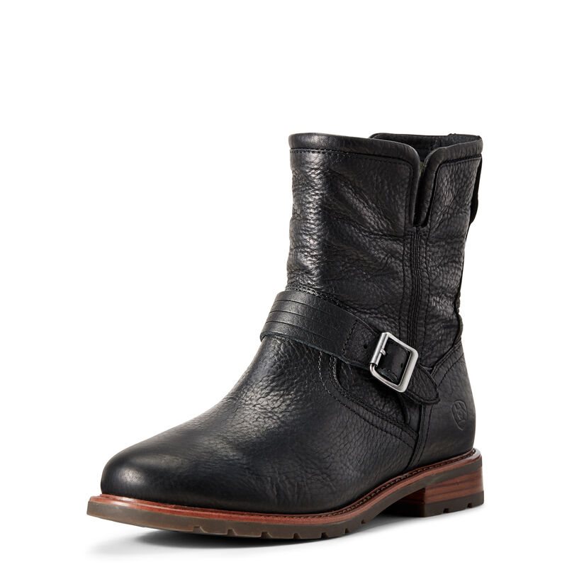 Ariat Savannah Waterproof Boots Ženske Čizme Za Kaubojku Crne | HR-235786