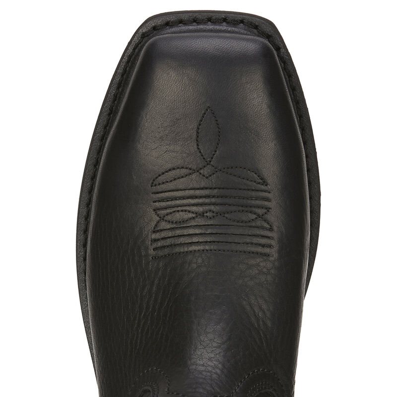 Ariat Sierra Wide Square Toe Steel Toe Muške Radne Čizme Crne | HR-923096