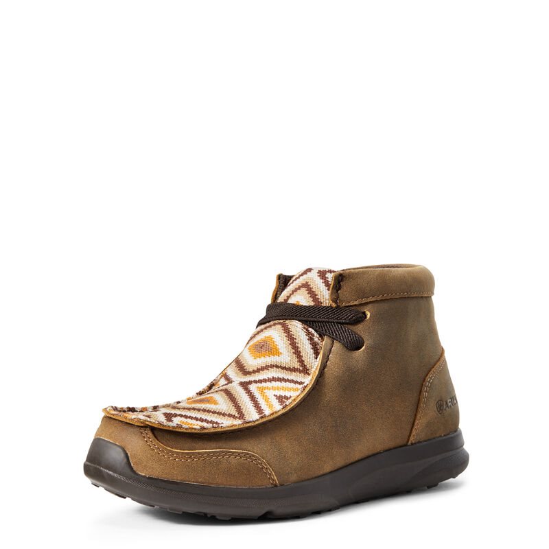 Ariat Spitfire Dječje Zapadnjačke Čizme Smeđe Bež | HR-942885