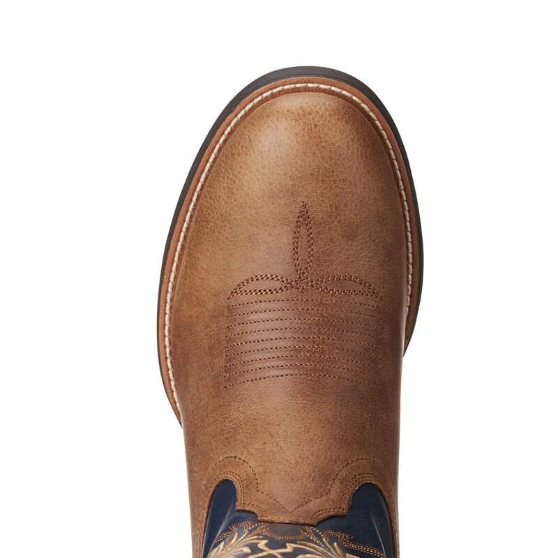 Ariat Sport Horseman Muške Kaubojske Čizme Bež | HR-012827