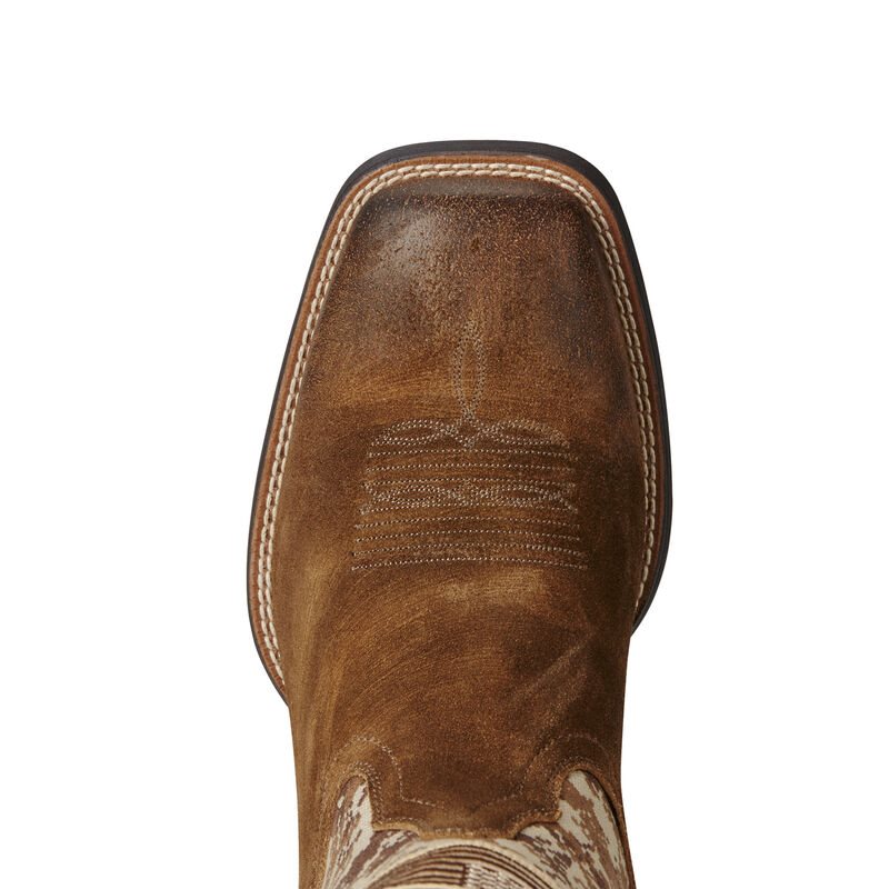 Ariat Sport Patriot Muške Kaubojske Čizme Smeđe Bijele | HR-527992