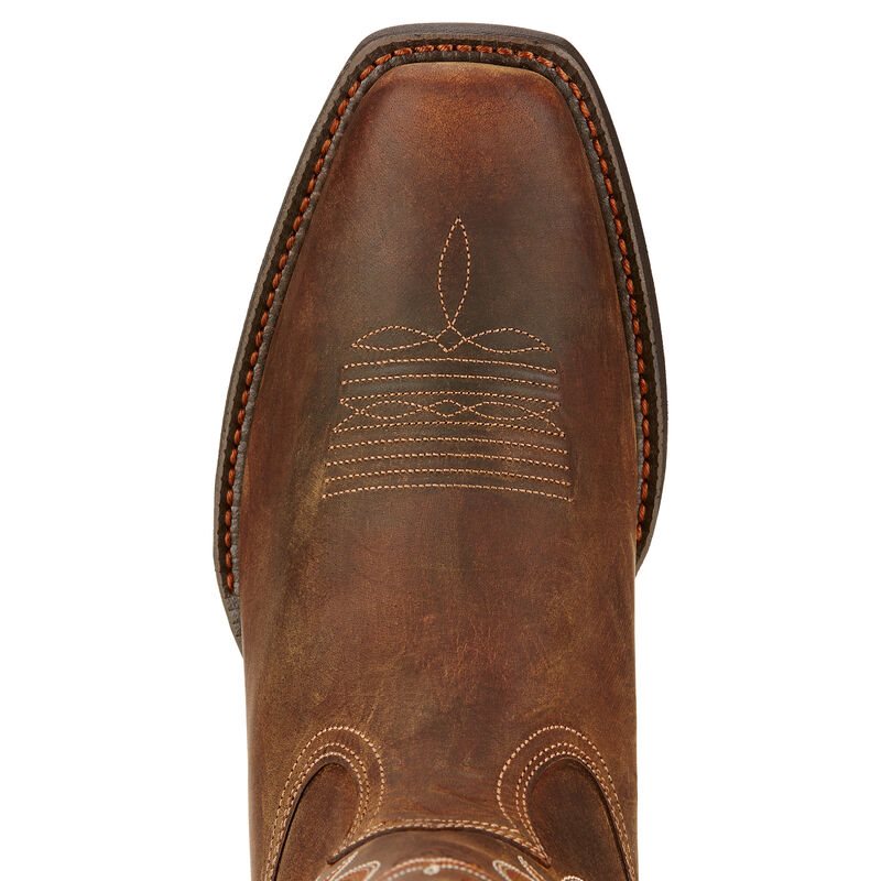 Ariat Sport Square Toe Muške Kaubojske Čizme Smeđe | HR-717288
