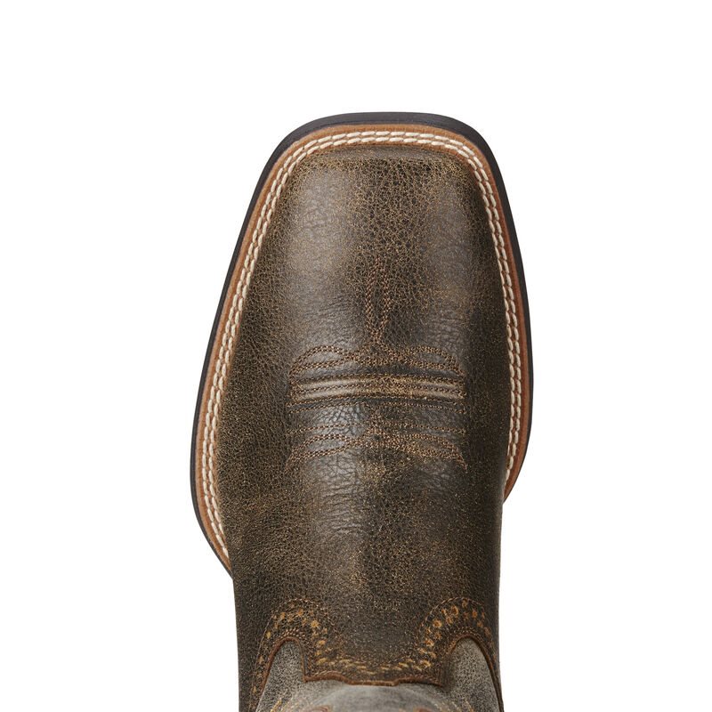 Ariat Sport Wide Square Toe Muške Kaubojske Čizme Kafe | HR-202484