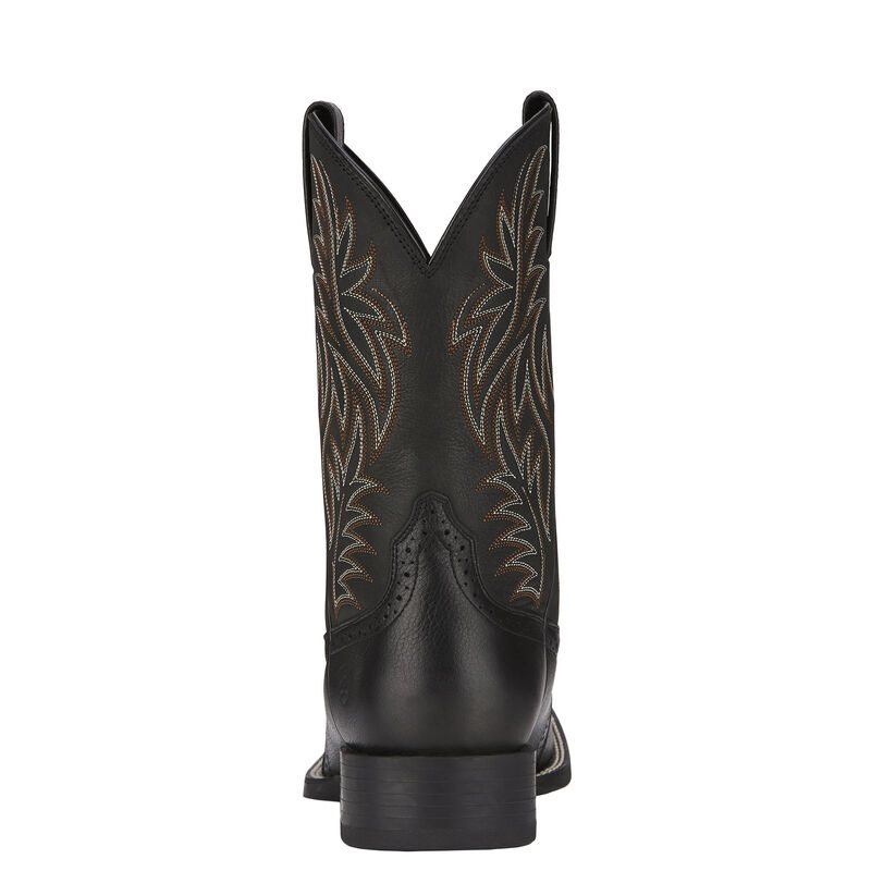 Ariat Sport Wide Square Toe Muške Kaubojske Čizme Crne | HR-359461
