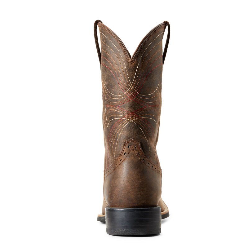 Ariat Sport Wide Square Toe Muške Kaubojske Čizme Smeđe | HR-441665