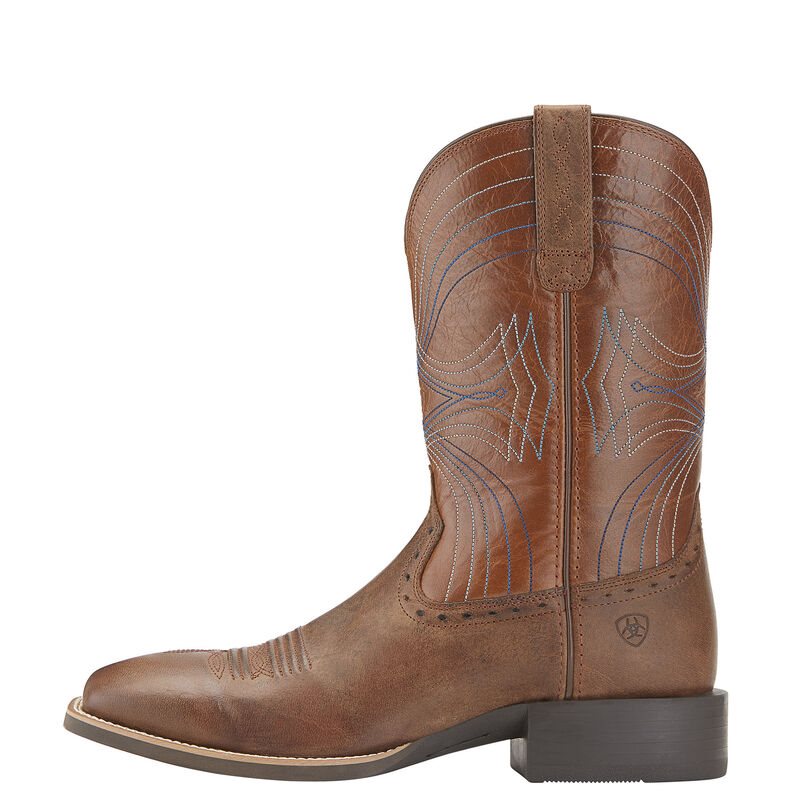 Ariat Sport Wide Square Toe Muške Kaubojske Čizme Bež | HR-739473