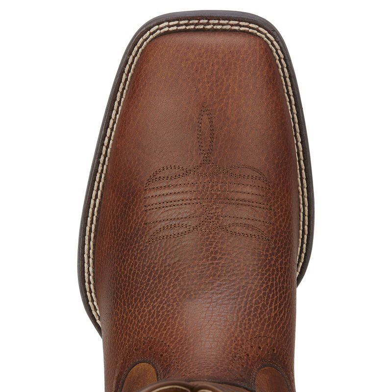 Ariat Sport Wide Square Toe Muške Kaubojske Čizme Bakrene | HR-908531