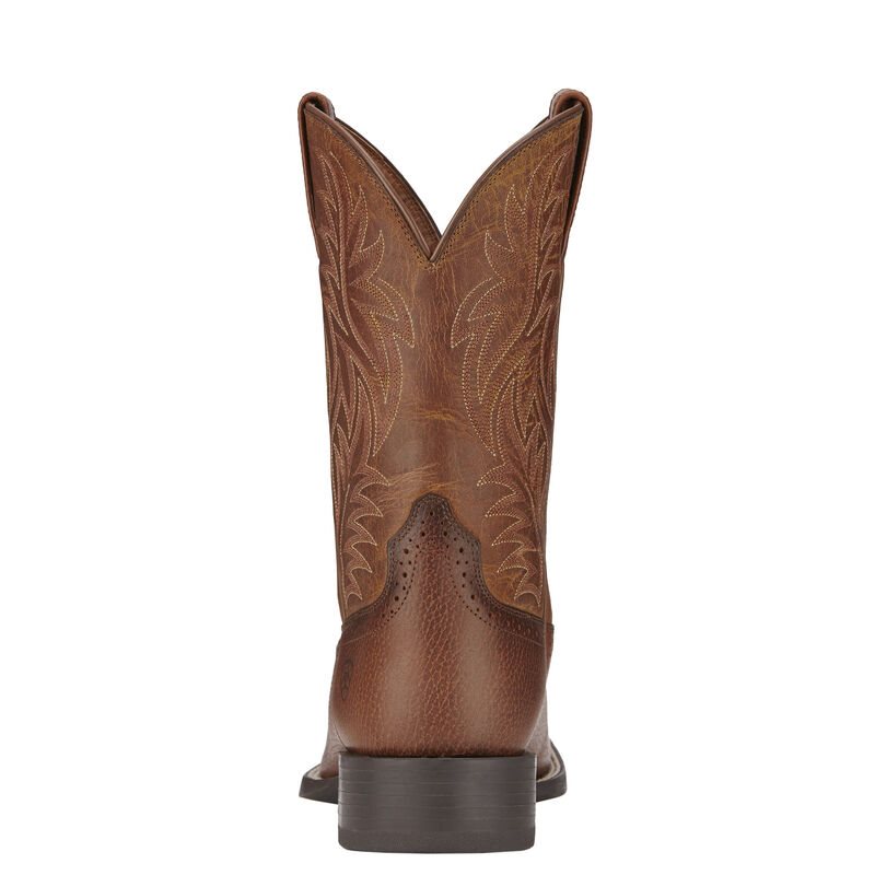 Ariat Sport Wide Square Toe Muške Kaubojske Čizme Bakrene | HR-908531