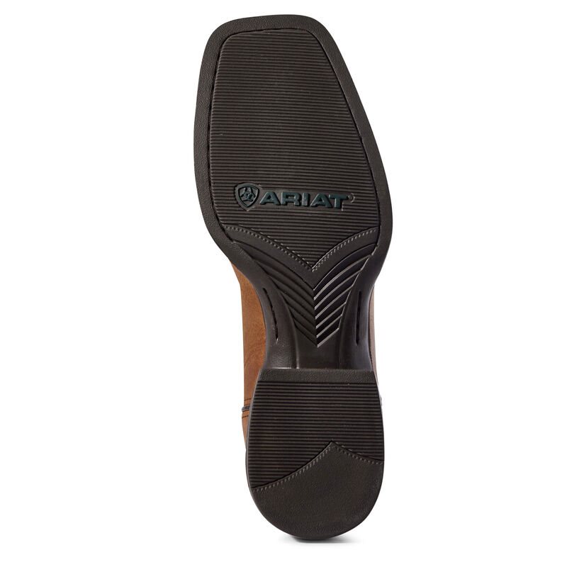 Ariat Sport Wide Square Toe Muške Kaubojske Čizme Smeđe Bijele | HR-978870