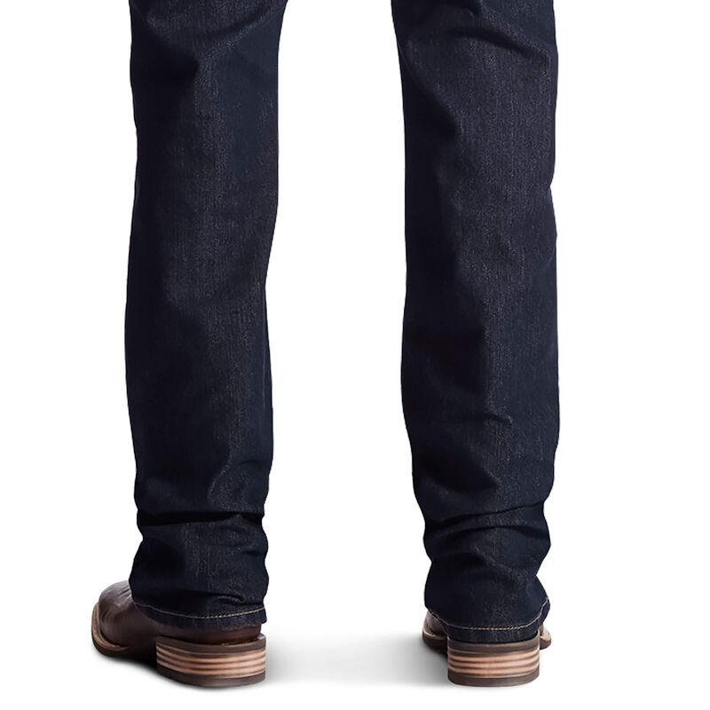 Ariat TEKLow Rise, Bootscut Work Pants - Rebar Denim Muške Traperice Tamno Plave | HR-152552