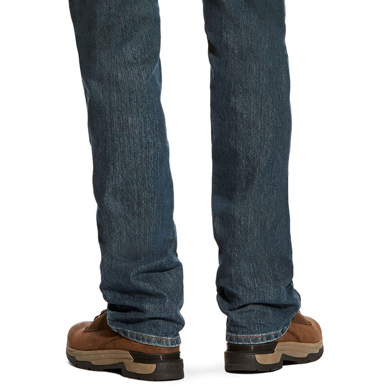 Ariat TEKSlim Fit Work Pants - Rebar Denim Muške Traperice Plave | HR-857092