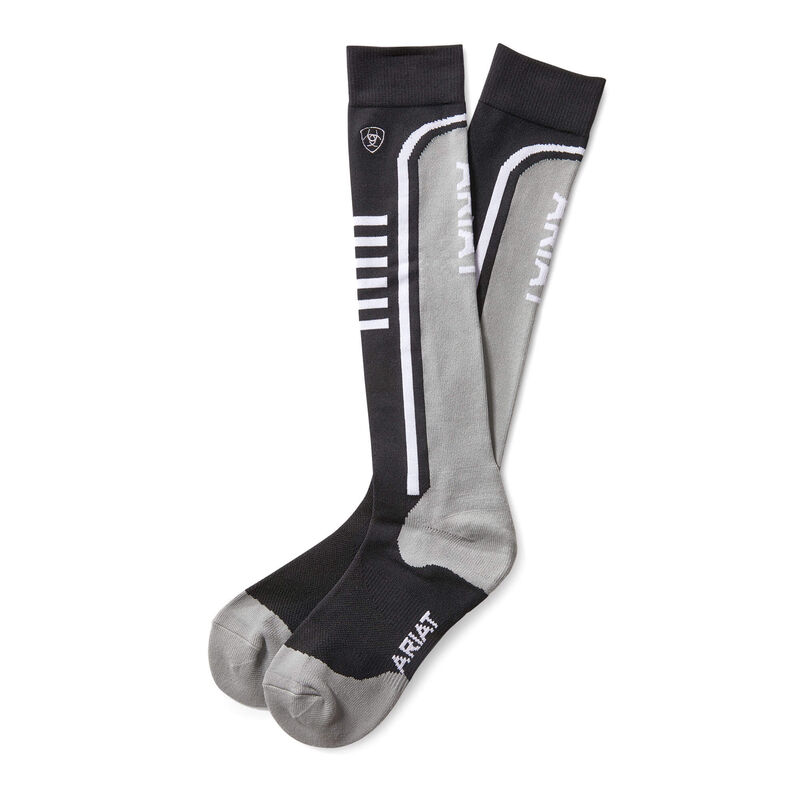 Ariat TEK Slimline Performance Muške Čarape Crne | HR-571565