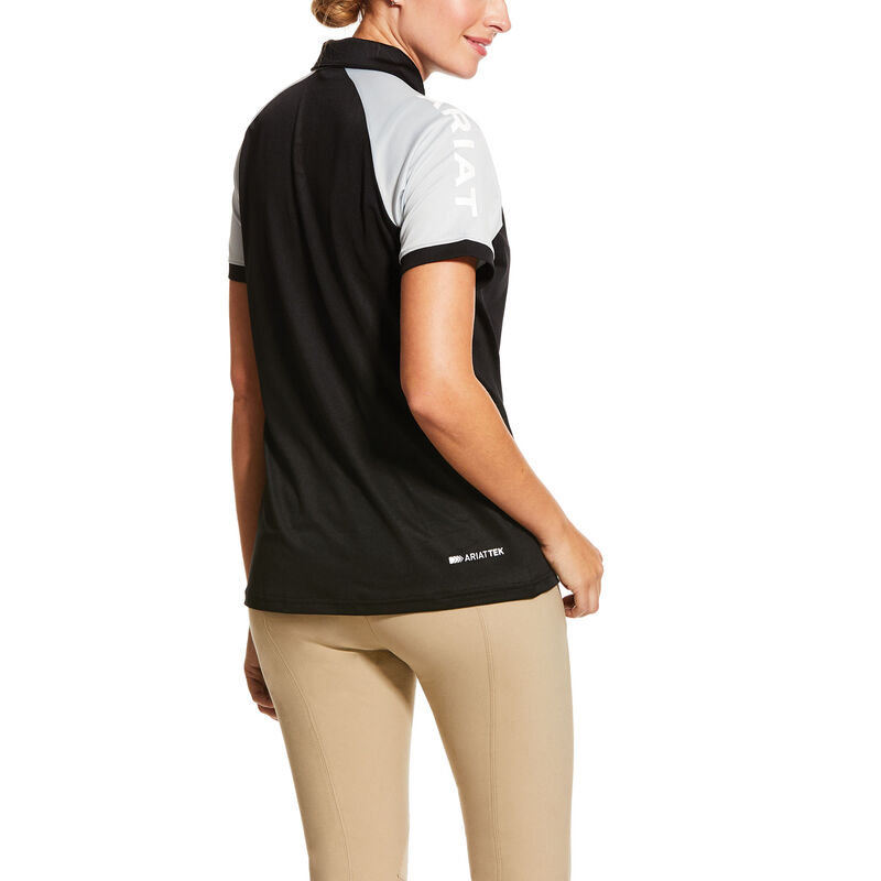 Ariat Team 3.0 Ženske Polo Majice Crne | HR-185154