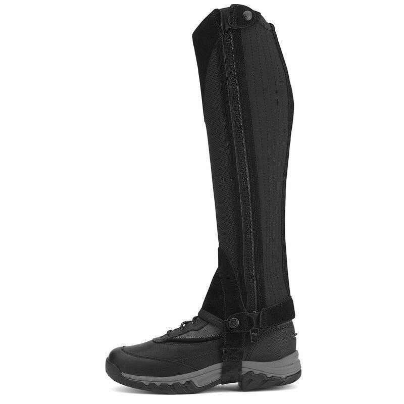 Ariat Terrain II Chap Half Chap Muške Half Chaps Crne Sive | HR-077829
