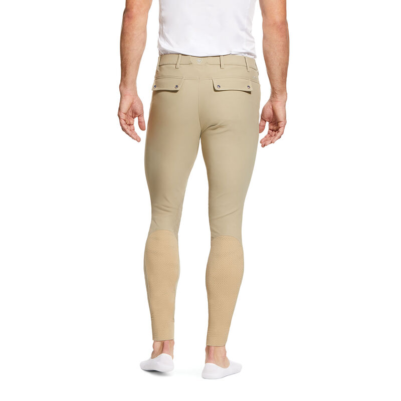 Ariat Tri Factor Grip Knee Patch Breech Muške Hula-hopke Smeđe | HR-161253