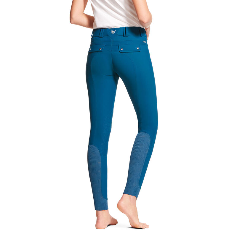 Ariat Tri Factor Grip Knee Patch Breech Ženske Hula-hopke Plave | HR-224502