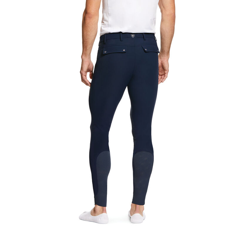 Ariat Tri Factor Grip Knee Patch Breech Muške Hula-hopke Tamnoplave | HR-845801