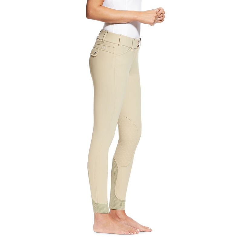 Ariat Tri Factor Grip Knee Patch Breech Ženske Hula-hopke Smeđe | HR-931730