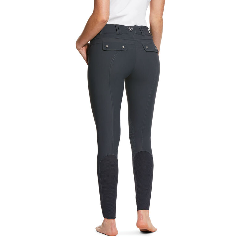 Ariat Tri Factor Grip Knee Patch Breech Ženske Hula-hopke Tamno Sive | HR-951499