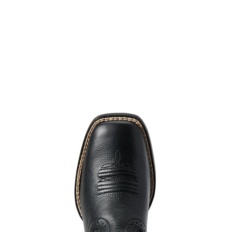 Ariat Tycoon Dječje Kaubojske Čizme Crne | HR-392466