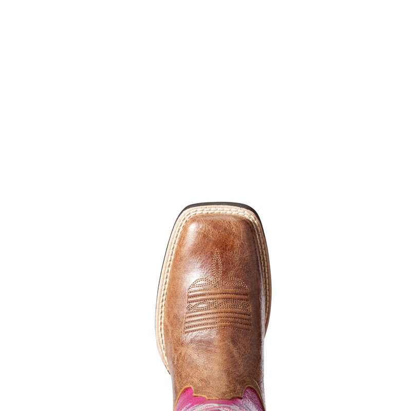 Ariat West Bound Ženske Čizme Za Kaubojku Tamno Smeđe | HR-725779
