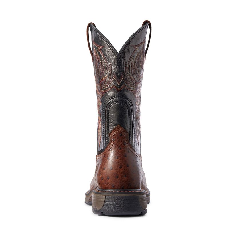 Ariat WorkHog Composite Toe Muške Radne Čizme Tamno Smeđe | HR-753505