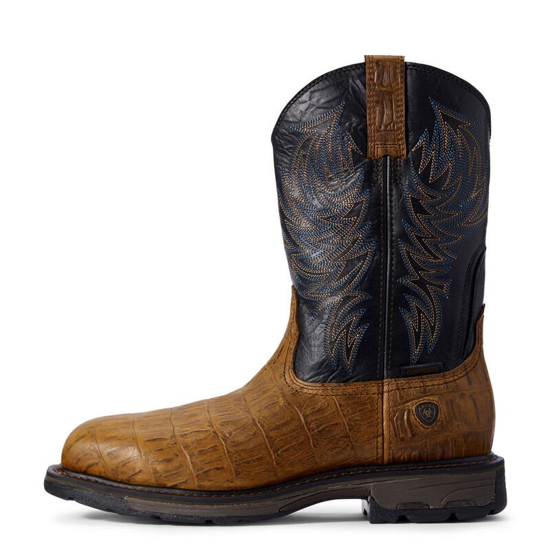 Ariat WorkHog Composite Toe Muške Radne Čizme Smeđe | HR-791070
