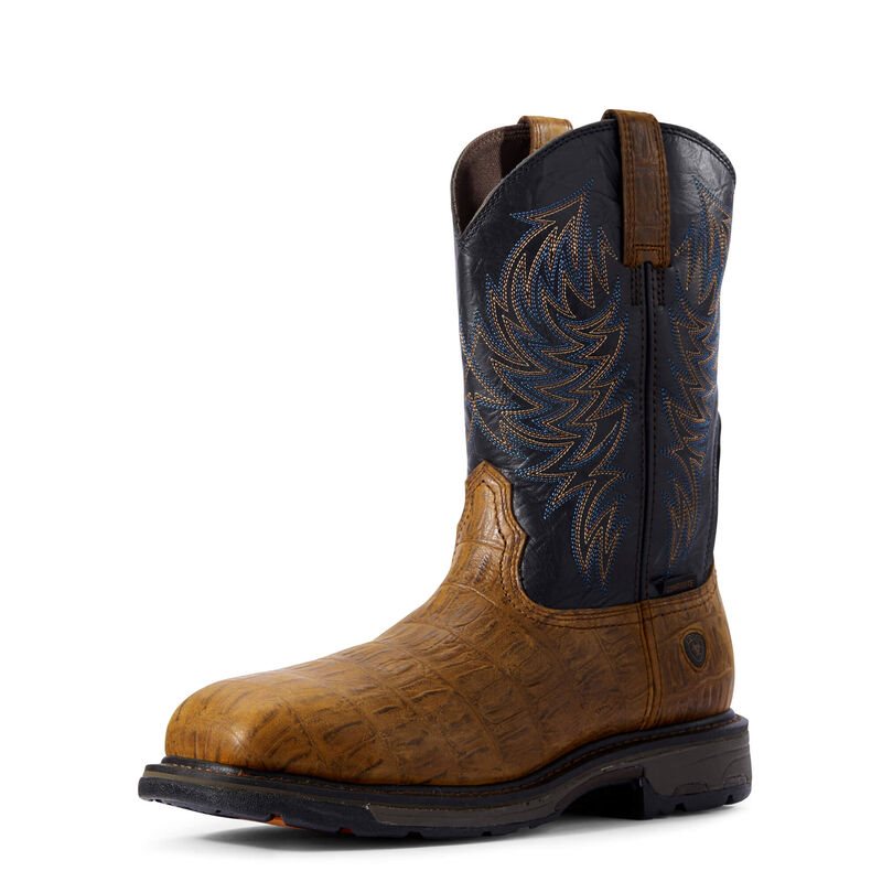 Ariat WorkHog Composite Toe Muške Radne Čizme Smeđe | HR-791070