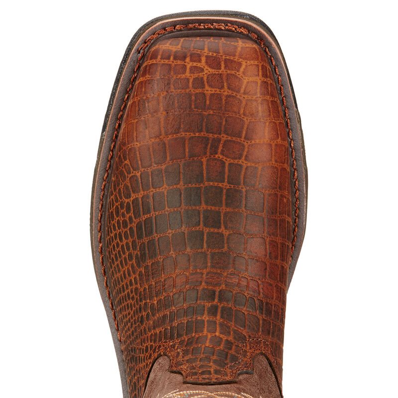 Ariat WorkHog Composite Toe Pull On Muške Radne Čizme Smeđe | HR-439542