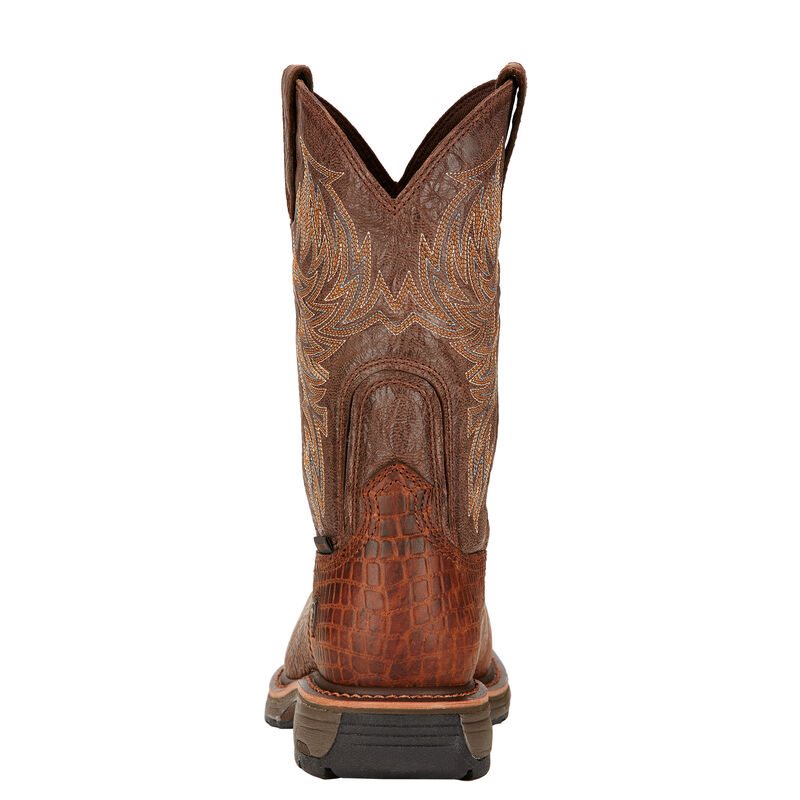 Ariat WorkHog Composite Toe Pull On Muške Radne Čizme Smeđe | HR-439542