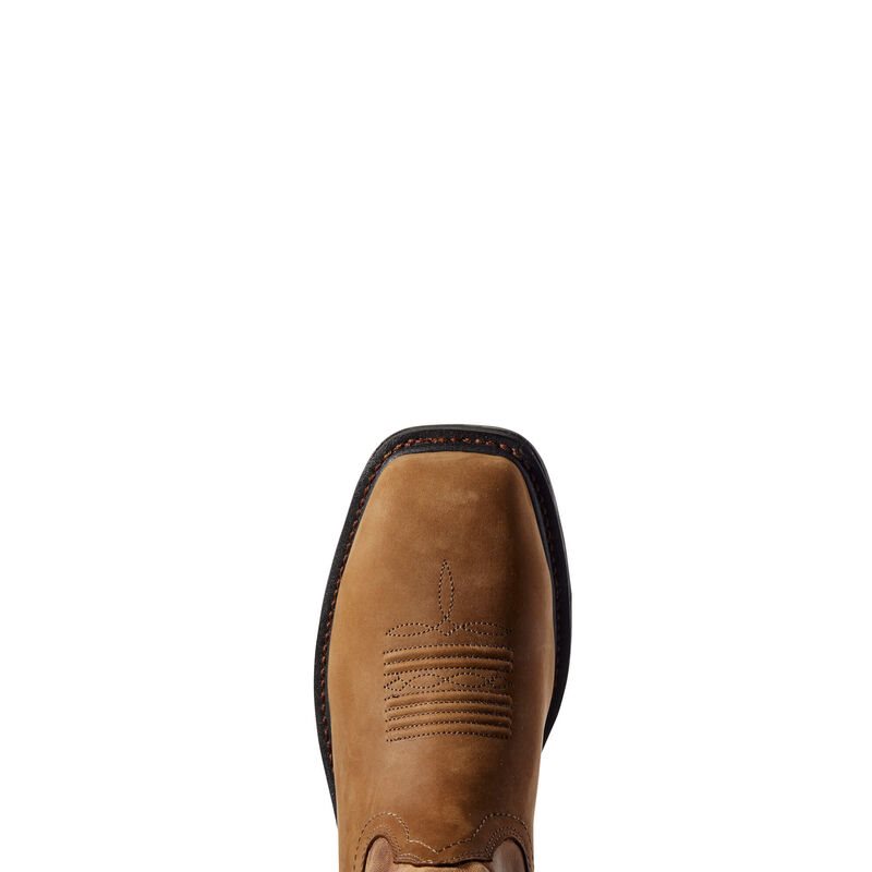 Ariat WorkHog Pull On XT Waterproof Muške Radne Čizme Smeđe | HR-940856