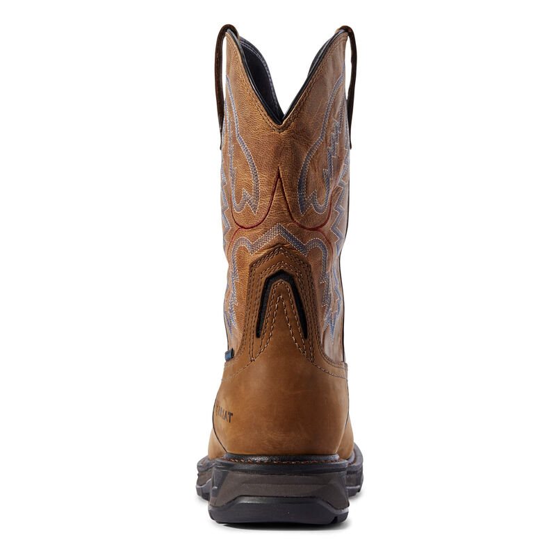 Ariat WorkHog Pull On XT Waterproof Muške Radne Čizme Smeđe | HR-940856