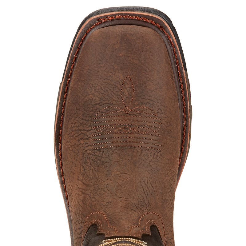 Ariat WorkHog Waterproof Pull On Muške Radne Čizme Smeđe | HR-162250