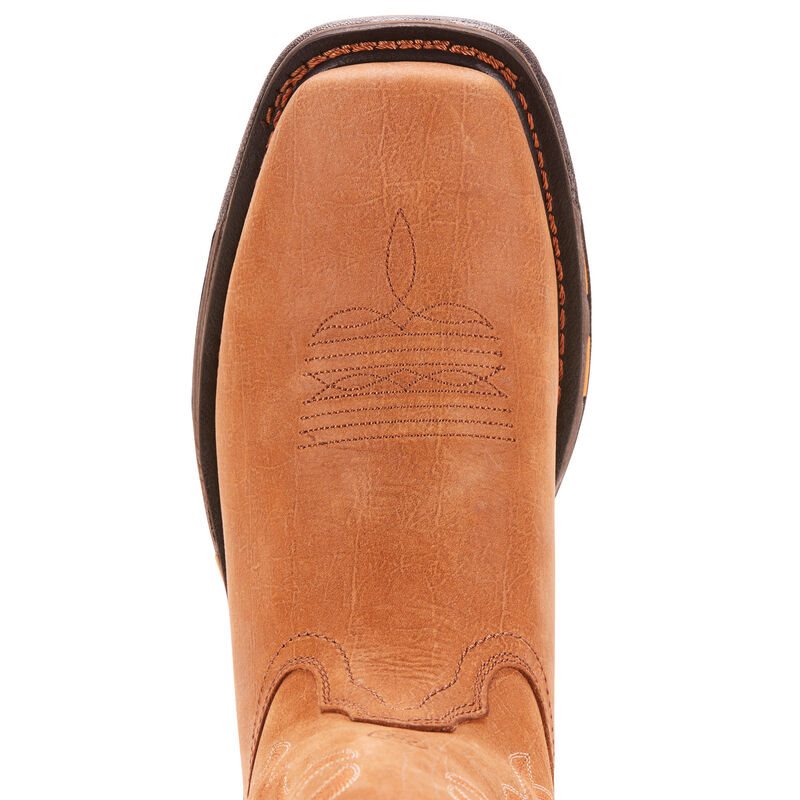 Ariat WorkHog Wide Square Toe Muške Radne Čizme Smeđe | HR-726257