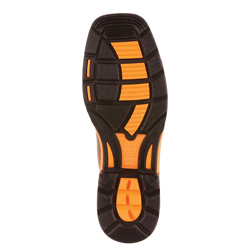 Ariat WorkHog Wide Square Toe Muške Radne Čizme Smeđe Narančaste | HR-785374