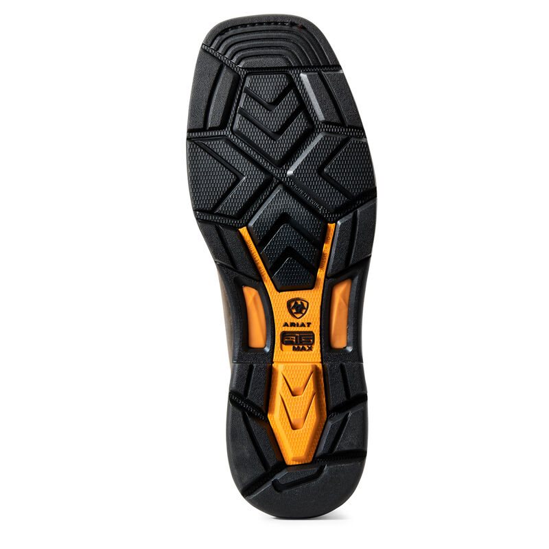 Ariat WorkHog XT Coil Wide Square Toe Carbon Toe Muške Radne Čizme Smeđe Čokoladne | HR-365505