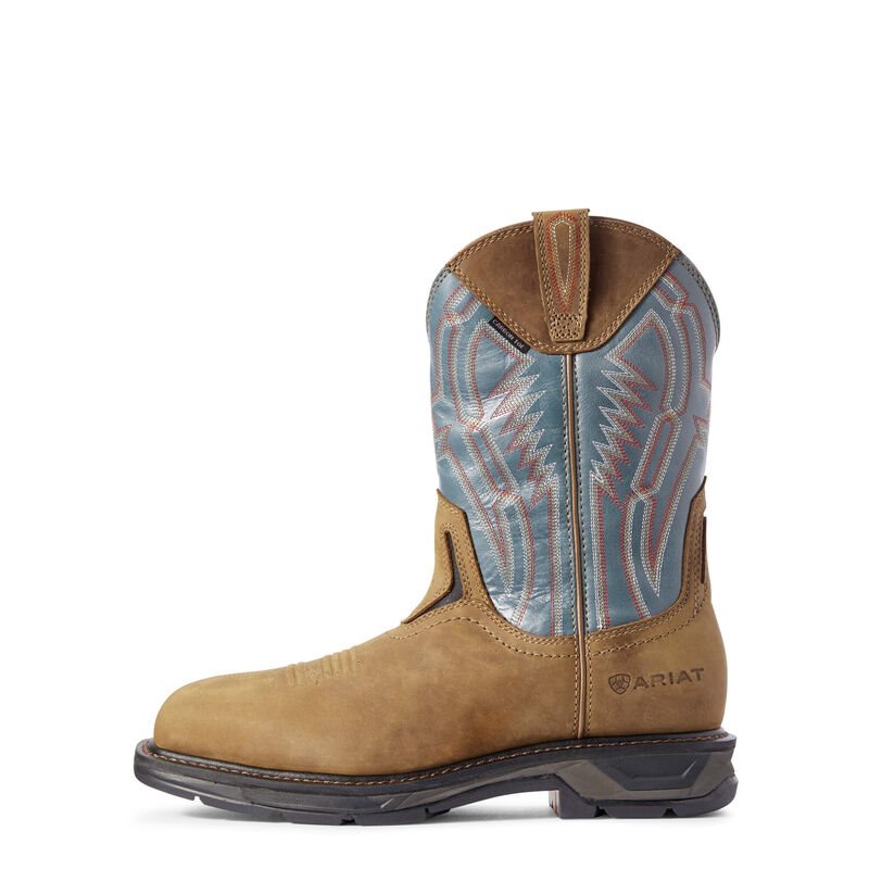 Ariat WorkHog XT Dare Carbon Toe Muške Radne Čizme Smeđe Srebrne | HR-608626