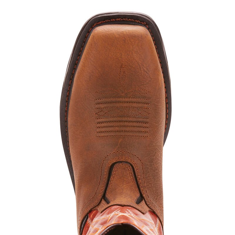Ariat WorkHog XT Pull On Dare Carbon Toe Muške Radne Čizme Smeđe | HR-623301