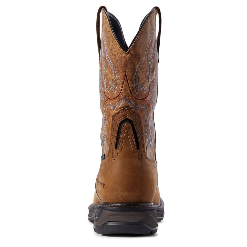 Ariat WorkHog XT Pull On Waterproof Carbon Toe Muške Radne Čizme Smeđe | HR-672417