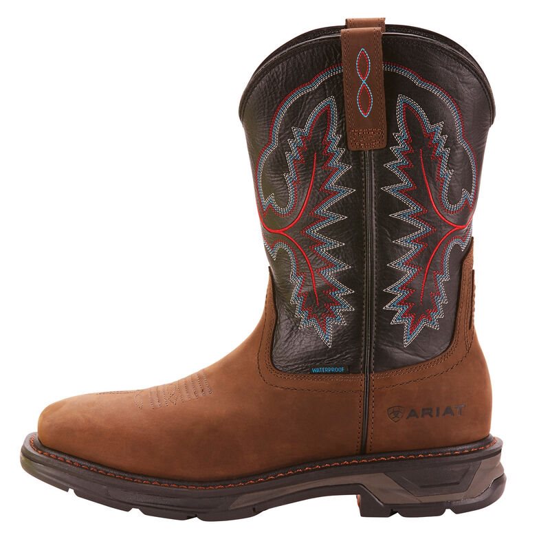 Ariat WorkHog XT Pull On Waterproof Muške Radne Čizme Smeđe | HR-496127