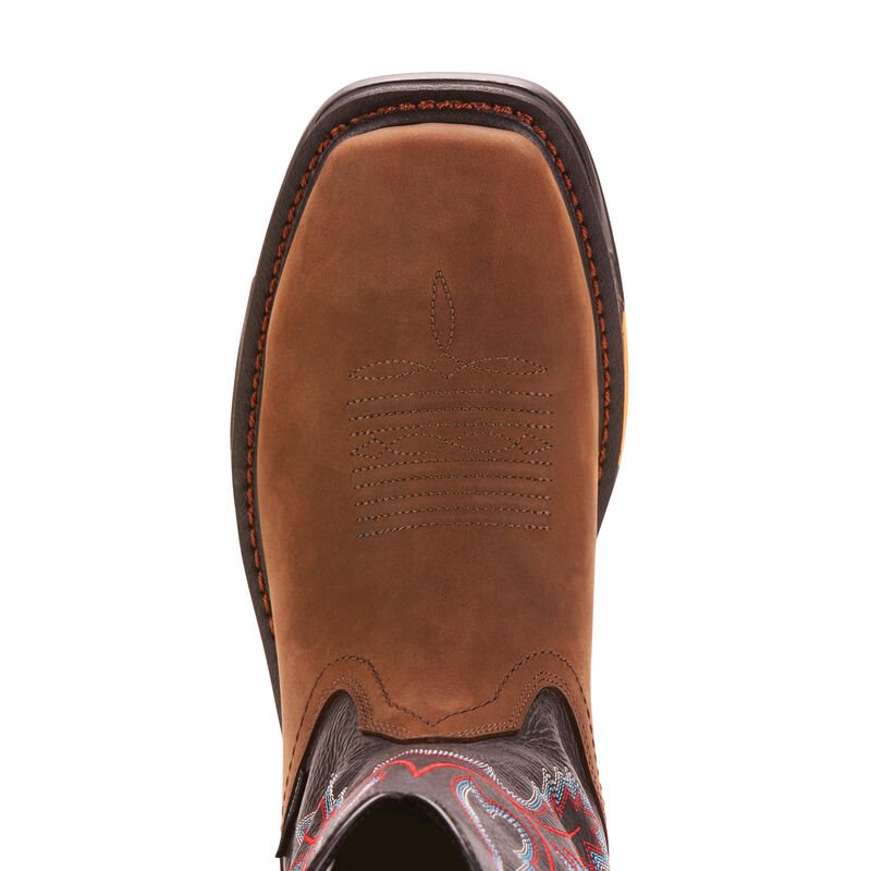 Ariat WorkHog XT Pull On Waterproof Muške Radne Čizme Smeđe | HR-496127