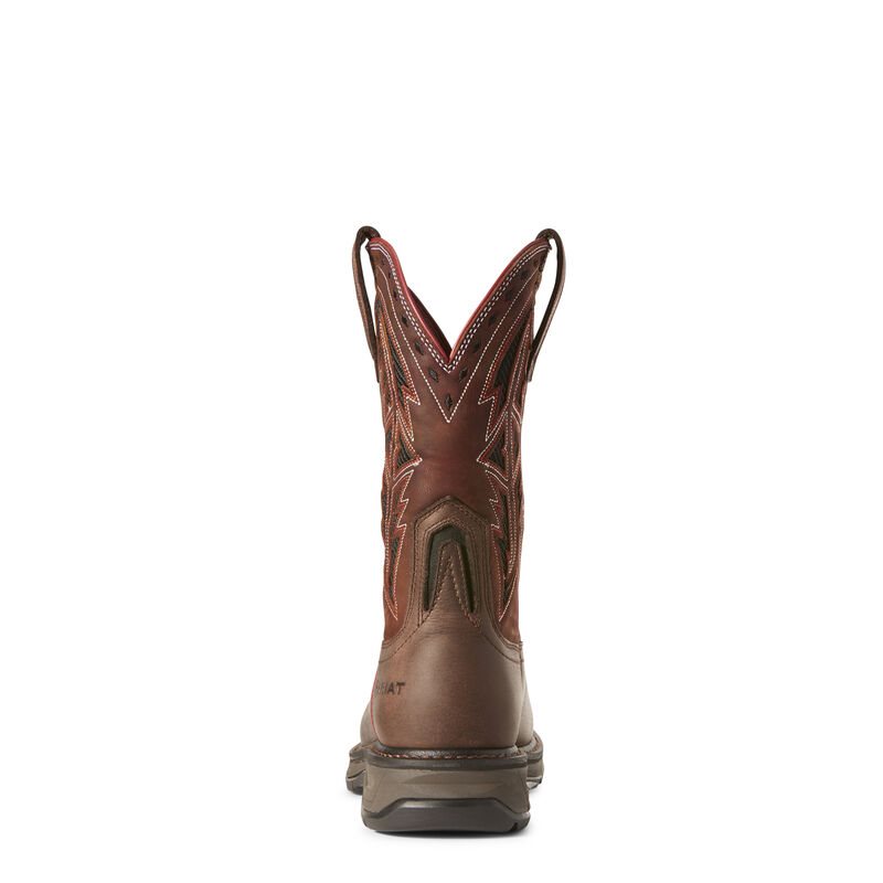 Ariat WorkHog XT VentTEK Spear Carbon Toe Muške Radne Čizme Tamno Čokoladne | HR-728913